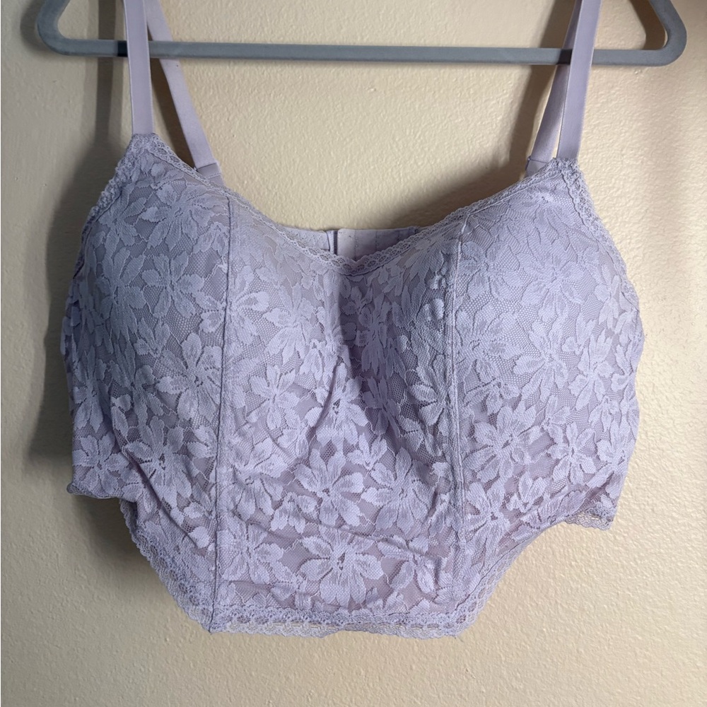 PINK corset bra